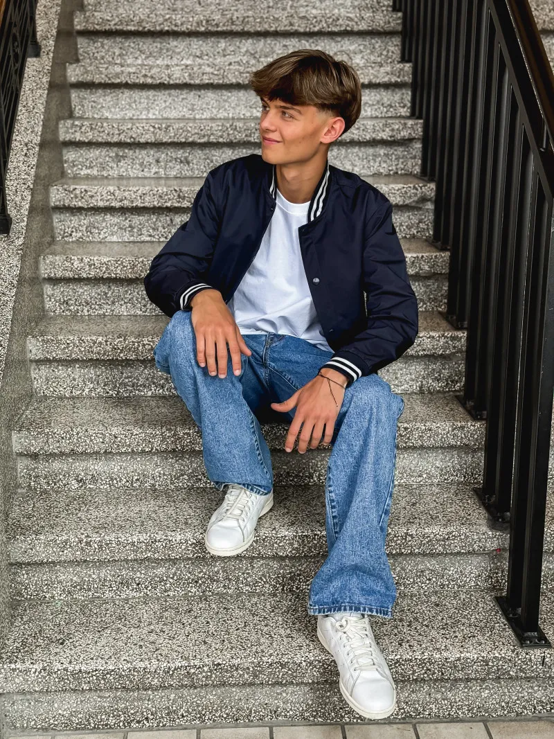 Bomber Julian - Bleu marine