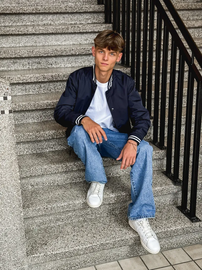 Bomber Julian - Bleu marine
