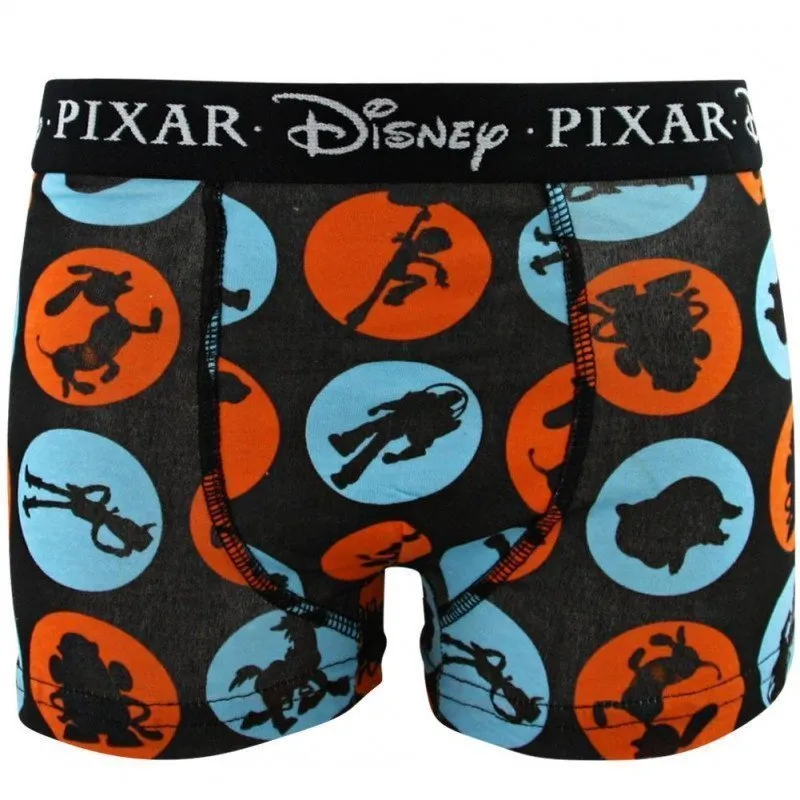 DISNEY Boxer Garçon Coton PERSON Noir Orange TOY STORY