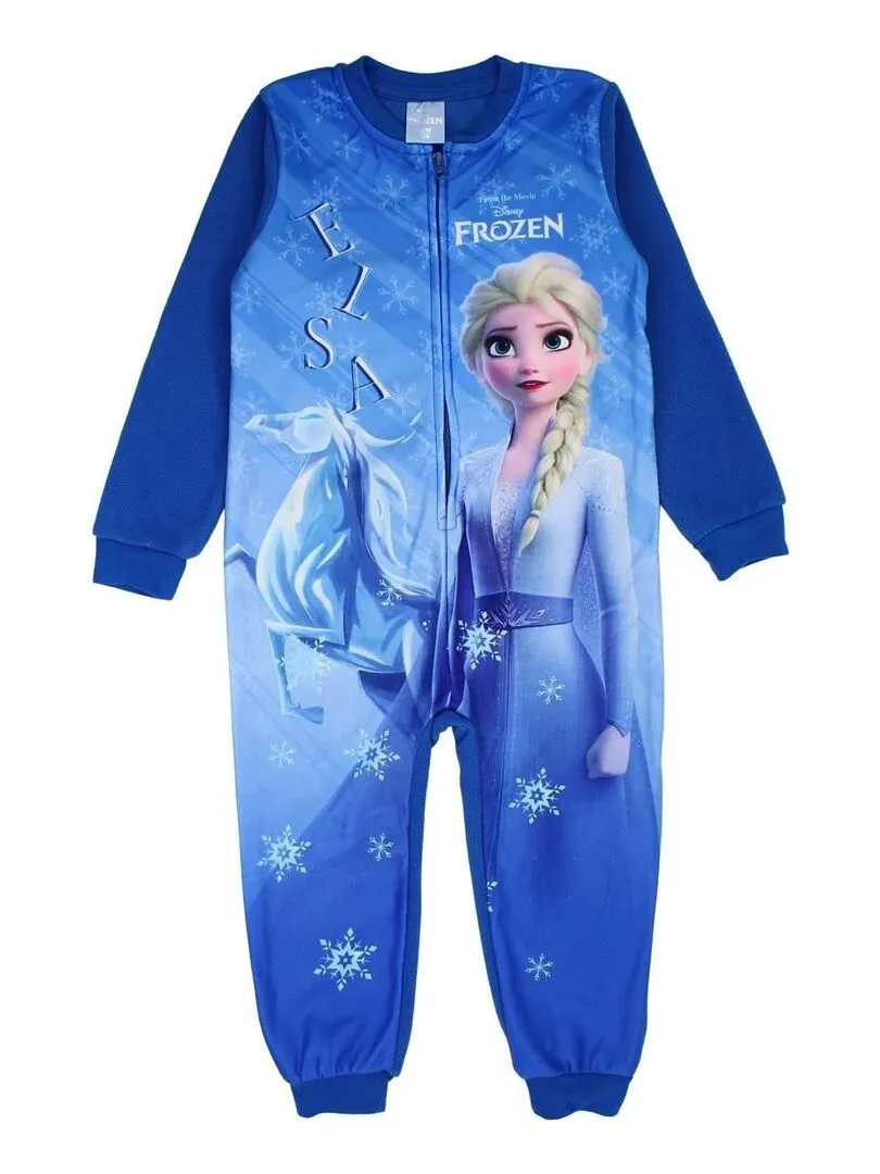 Disney - Combinaison bébé fille imprimé La Reine Des Neiges - Bleu