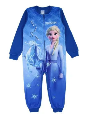 Disney - Combinaison bébé fille imprimé La Reine Des Neiges - Bleu