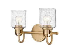 KINSLEY Murale salle de bain Or - 340-2V-HG | Z-LITE