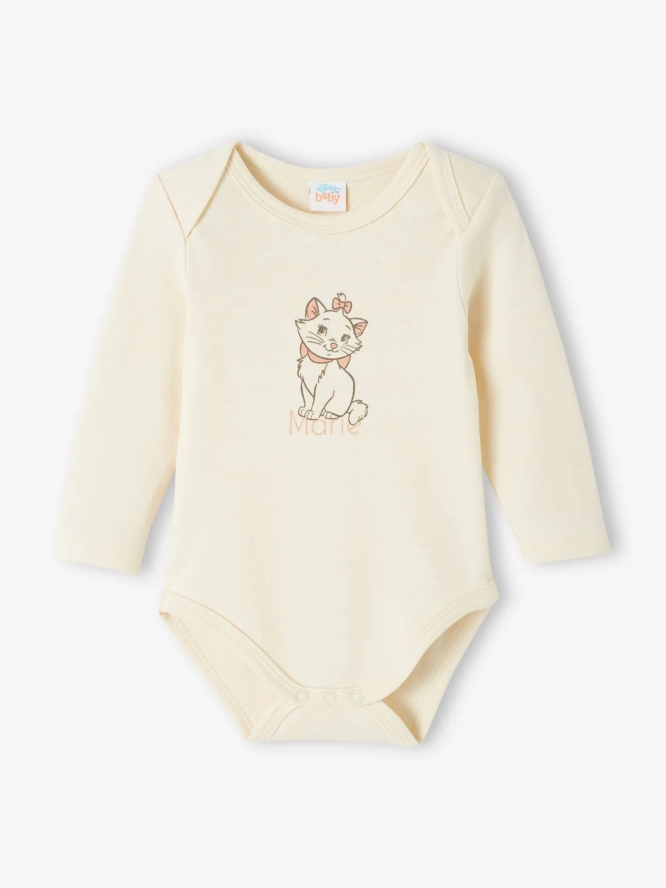 Lot de 2 bodies Disney® Marie les Aristochats vanille + rose - Disney
