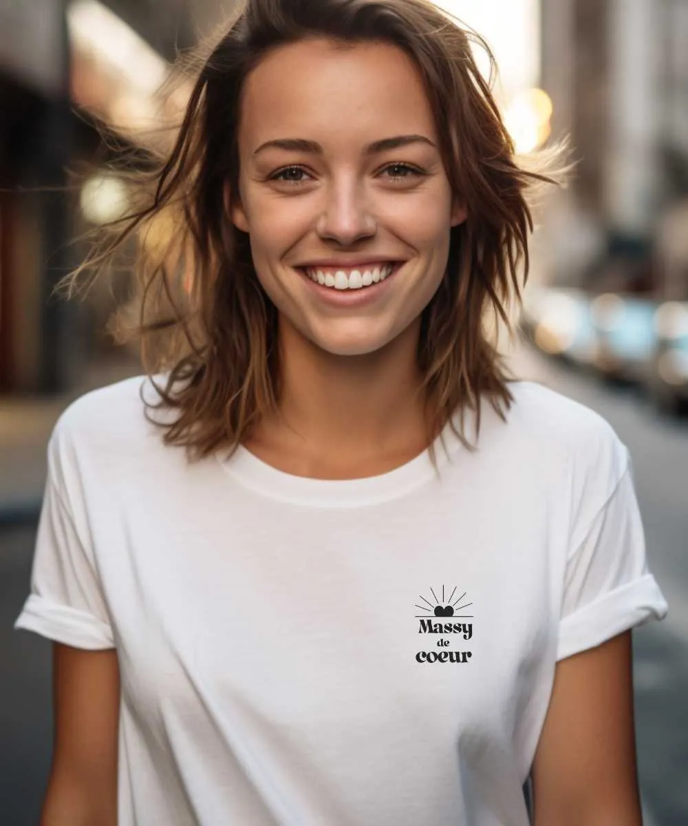 T-Shirt Massy de coeur