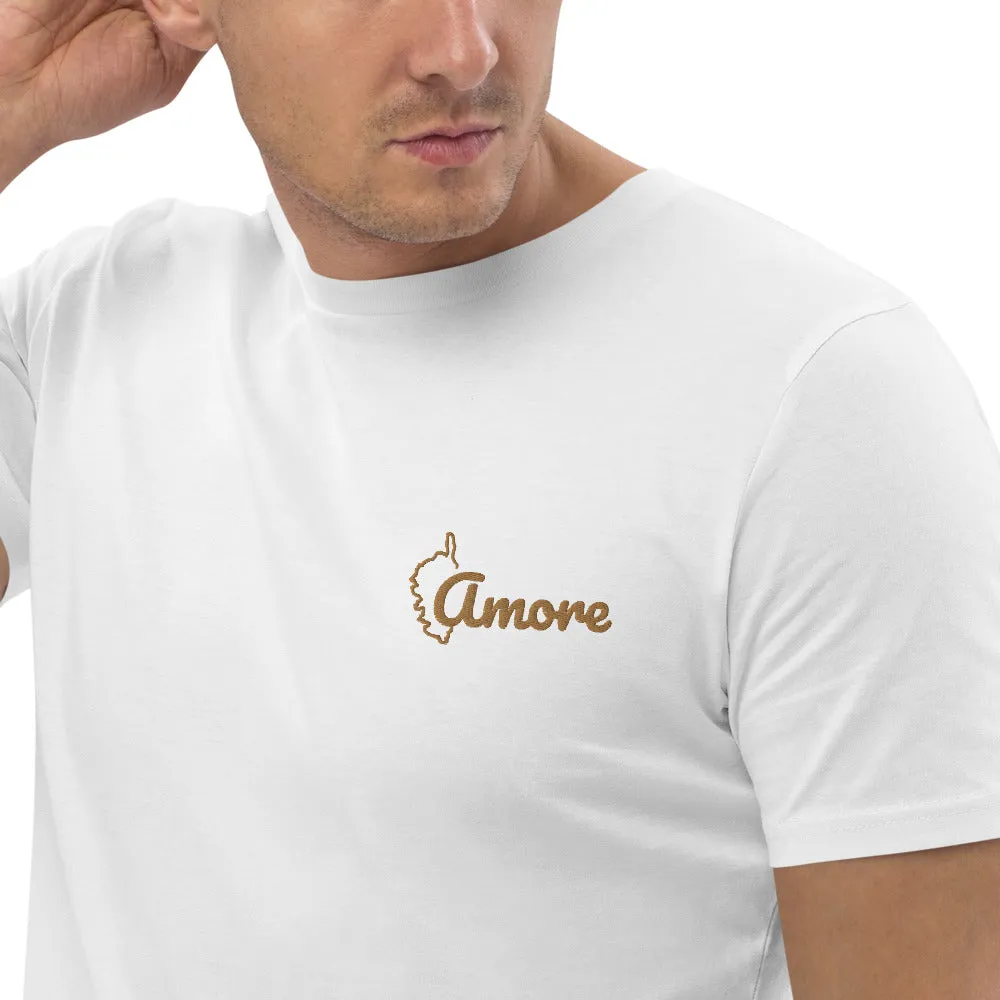 T-shirt unisexe en coton bio Amore