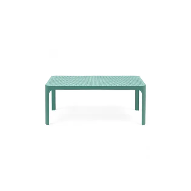 Table Basse en Résine 60 x 100 cm Vert d'Eau Net Nardi