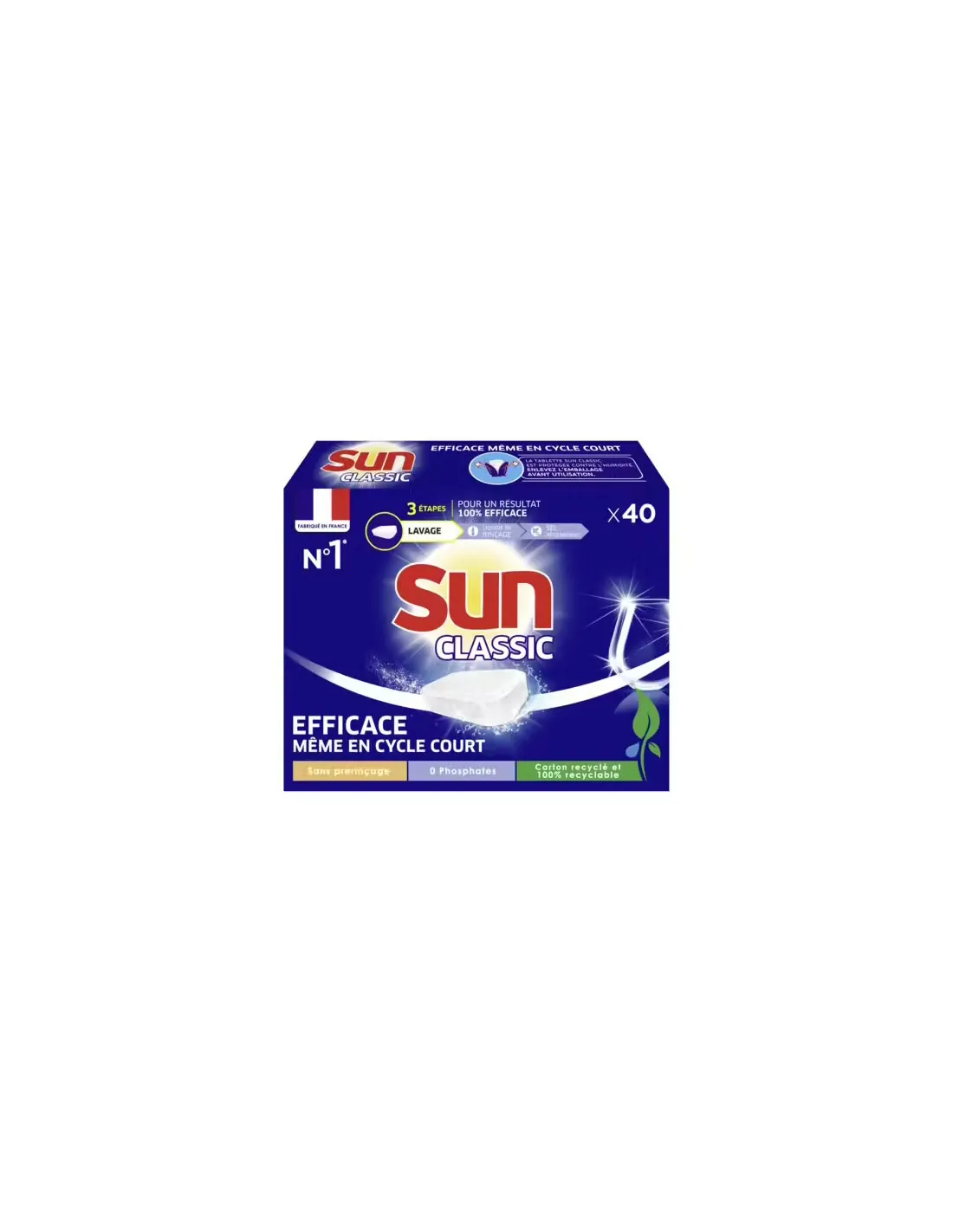 Tablette Lave-Vaisselle Classic x40 - SUN - - 143025Générique