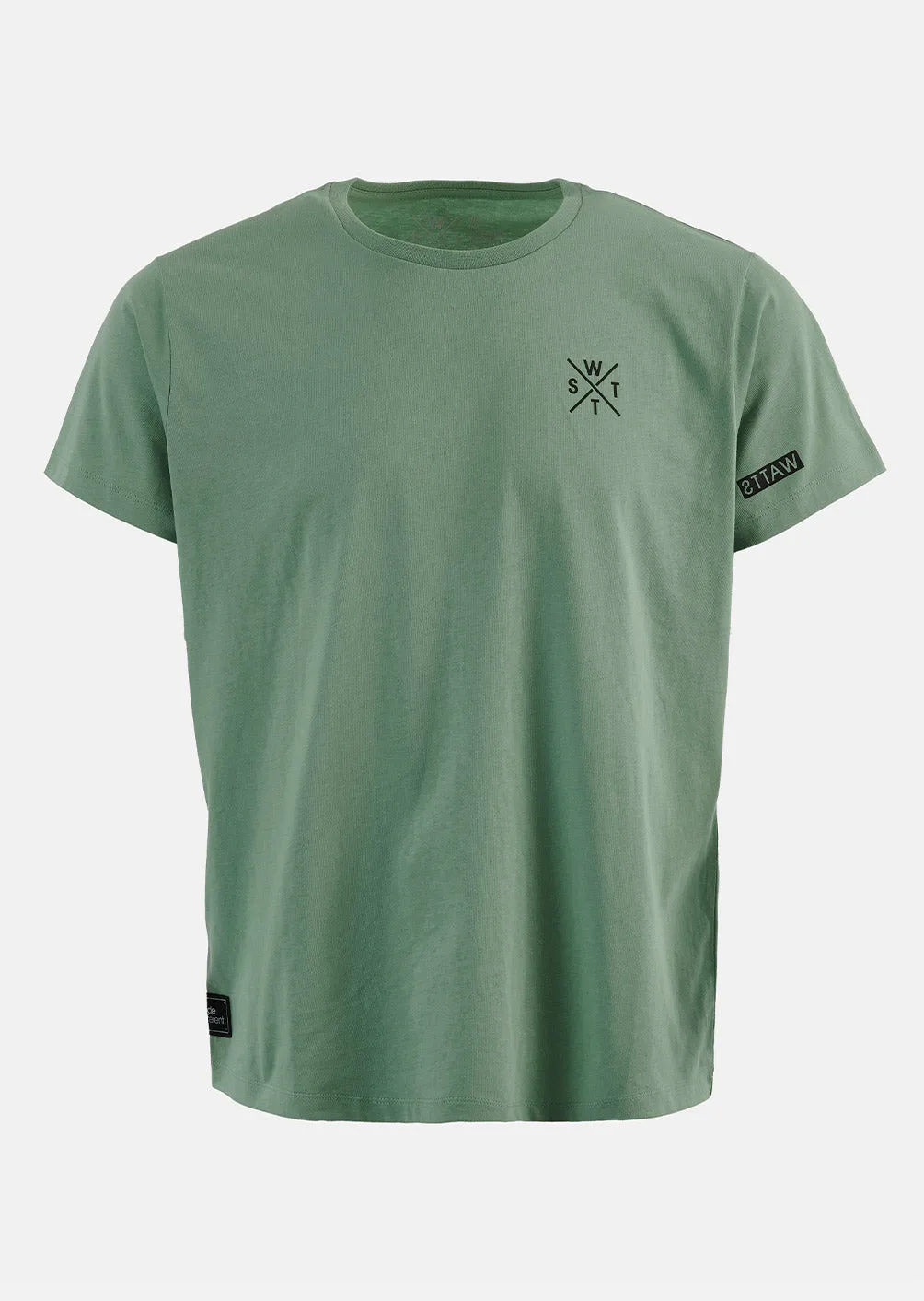 Tee-shirt WATTS01 - Vert Sauge